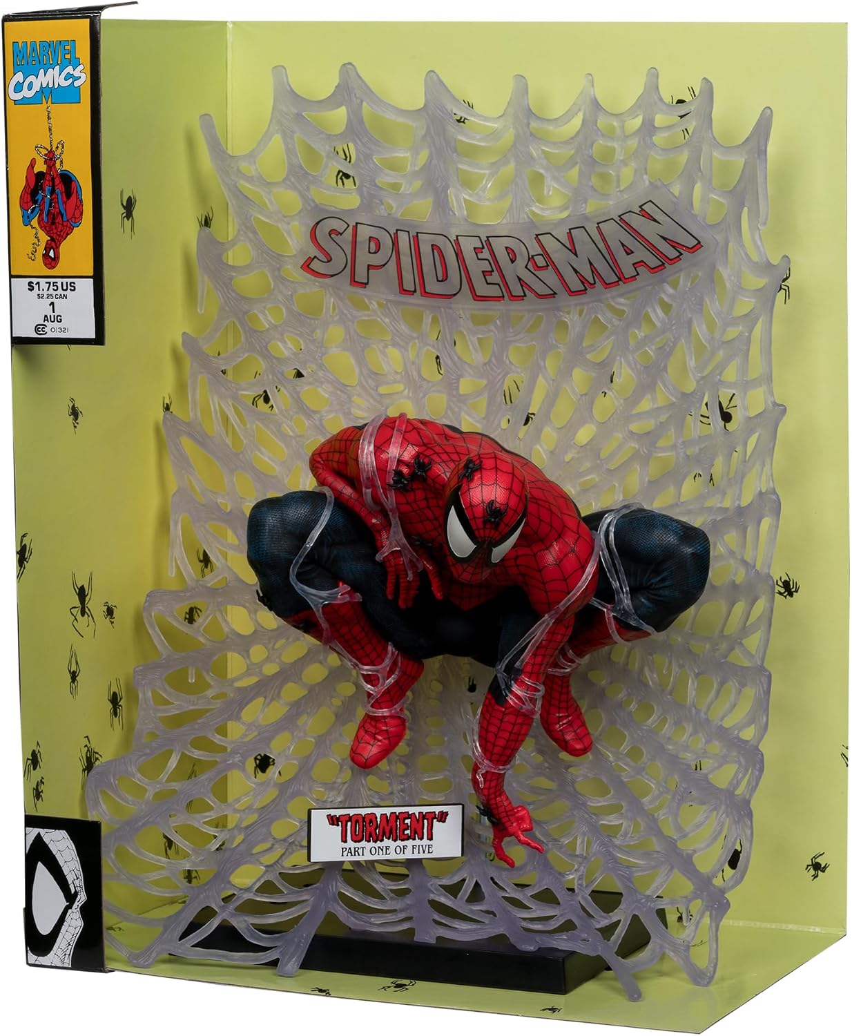 FIGURA DE ACCIÓN SPIDER-MAN 1:6 MCFARLANE TOYS CON ESCENA Y BASE - 5