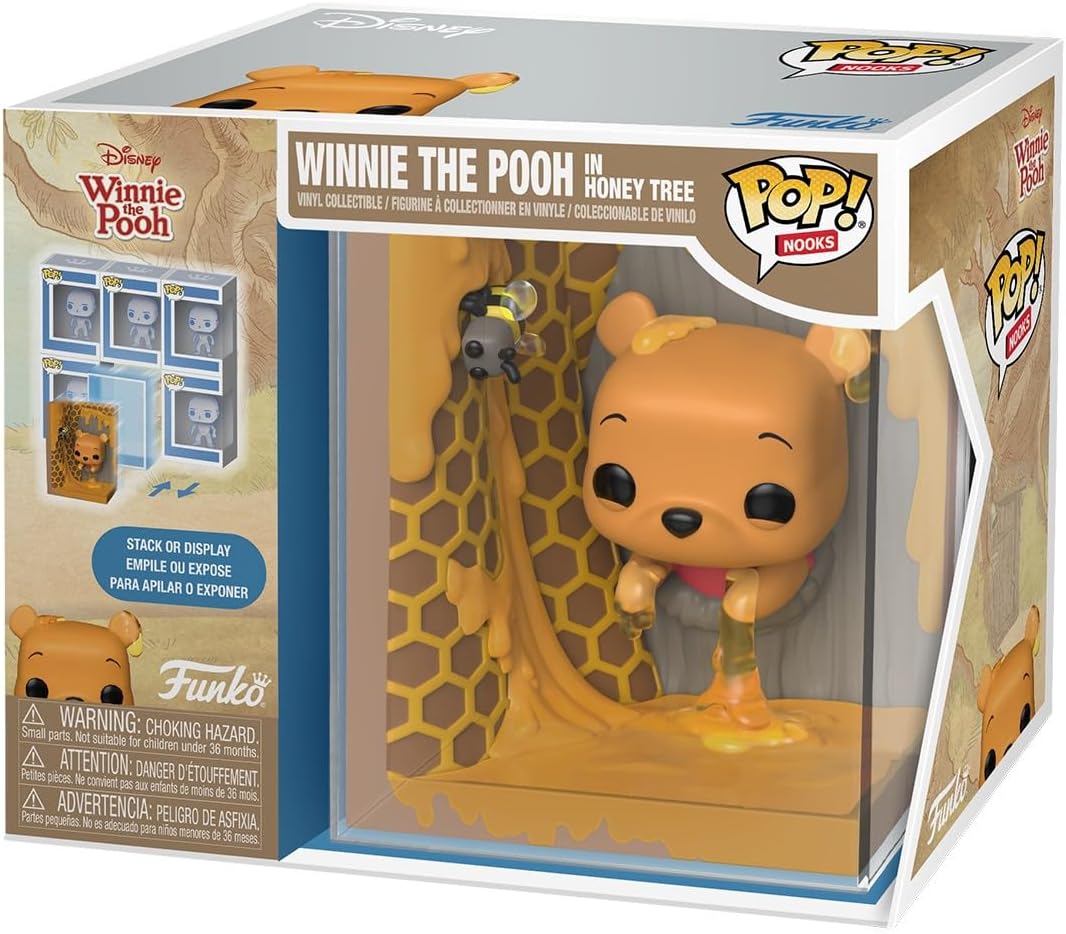 FIGURA COLECCIONABLE FUNKO POP! NOOKS WINNIE THE POOH EN HONEY TREE - 1