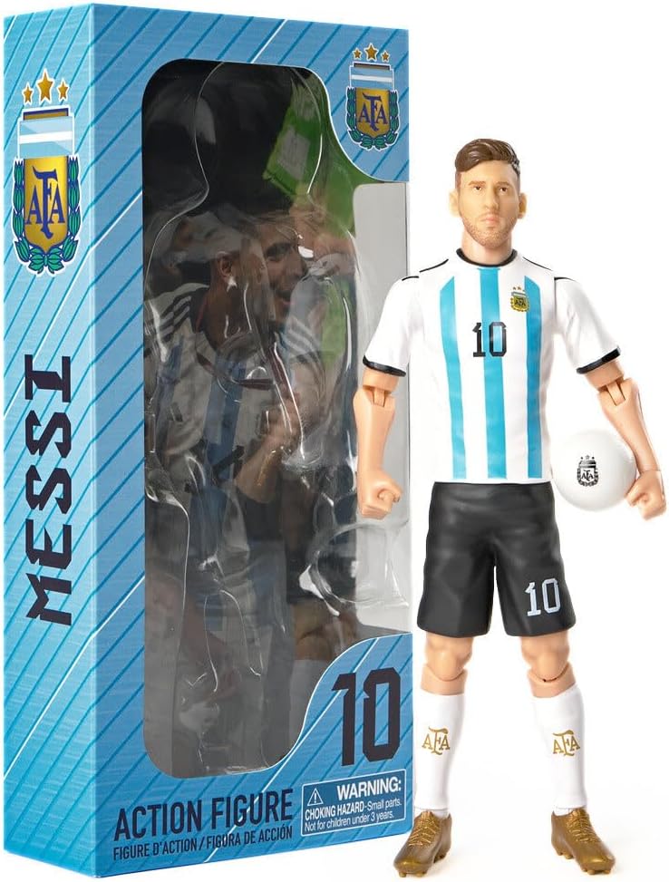 FIGURA DE ACCIÓN SOCKERS LIONEL MESSI ARGENTINA AFA 8 PULGADAS - 1