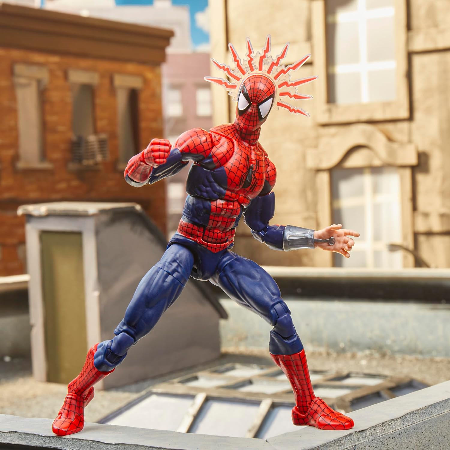 FIGURA DE ACCIÓN SPIDER-MAN MARVEL LEGENDS MAXIMUM SERIES 6 PULGADAS - 4