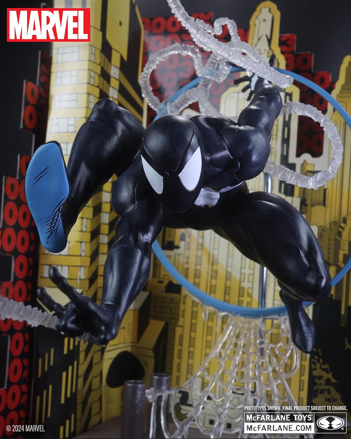 FIGURA DE ACCIÓN MCFARLANE TOYS MARVEL SPIDER-MAN TRAJE SIMBIÓTICO ESCALA 1:6 - 4