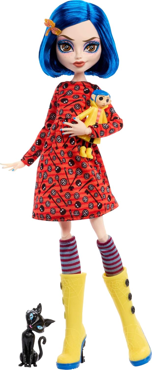 MUÑECA MONSTER HIGH SKULLECTOR CORALINE - 5
