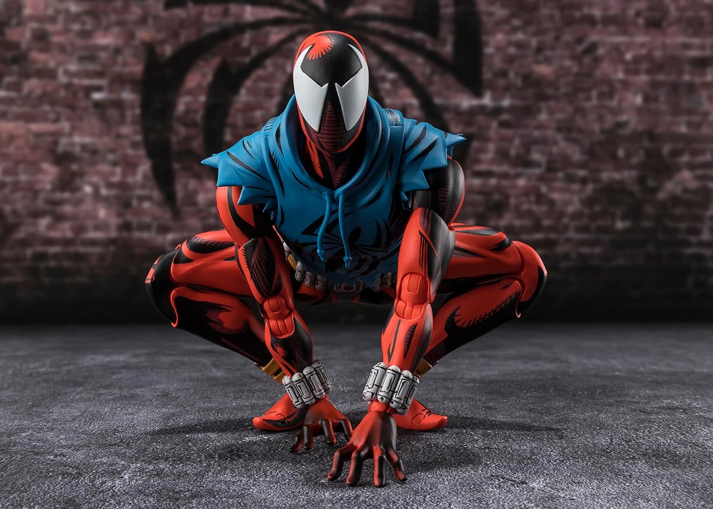FIGURA DE ACCIÓN S.H.FIGUARTS SCARLET SPIDER BEN REILLY SPIDER-VERSE - 3