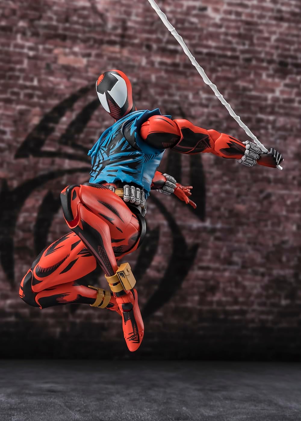 FIGURA DE ACCIÓN S.H.FIGUARTS SCARLET SPIDER BEN REILLY SPIDER-VERSE - 4