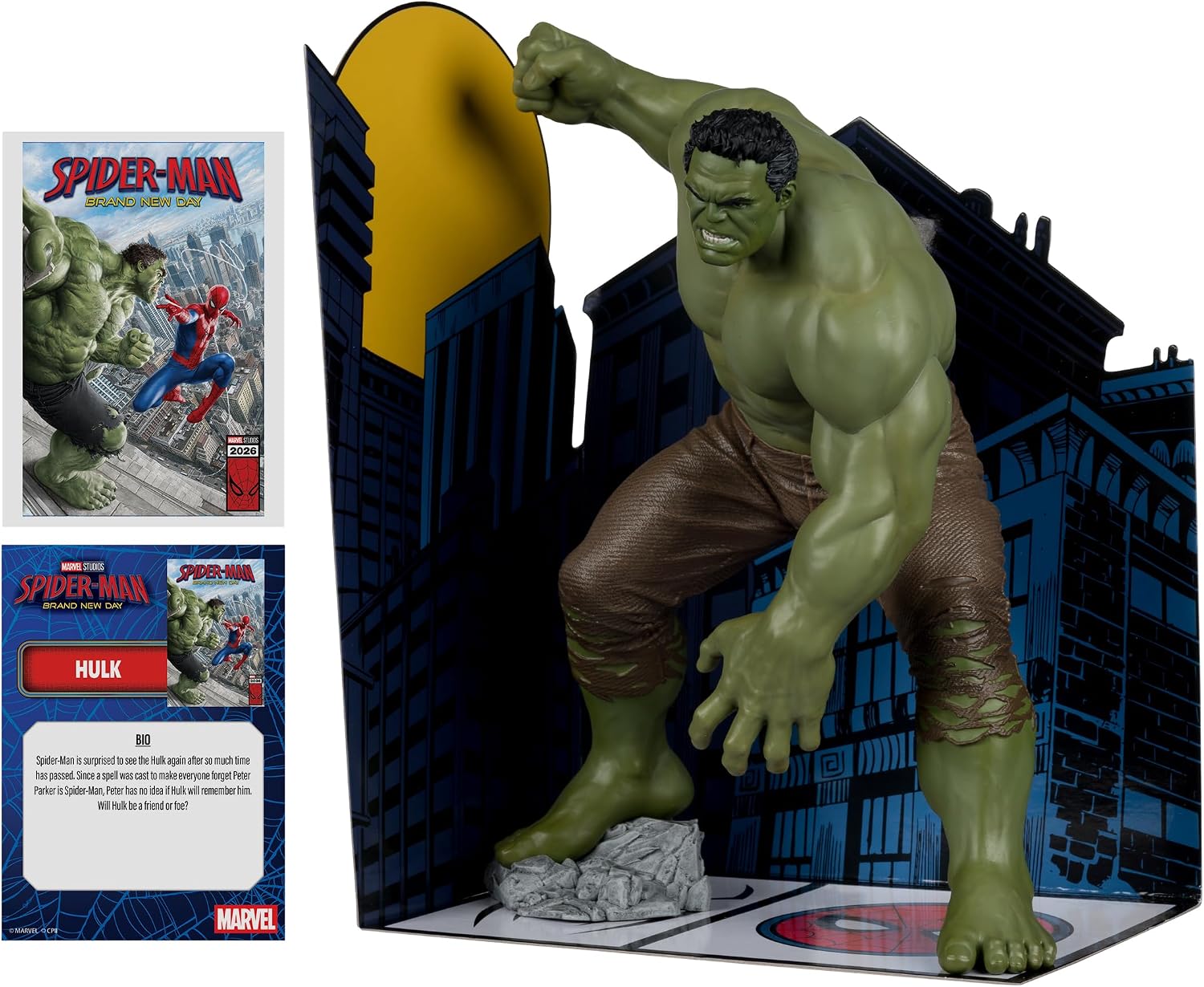 FIGURA DE ACCIÓN HULK MARVEL STUDIOS 1:6 ESCALA COLECCIONABLE - 2