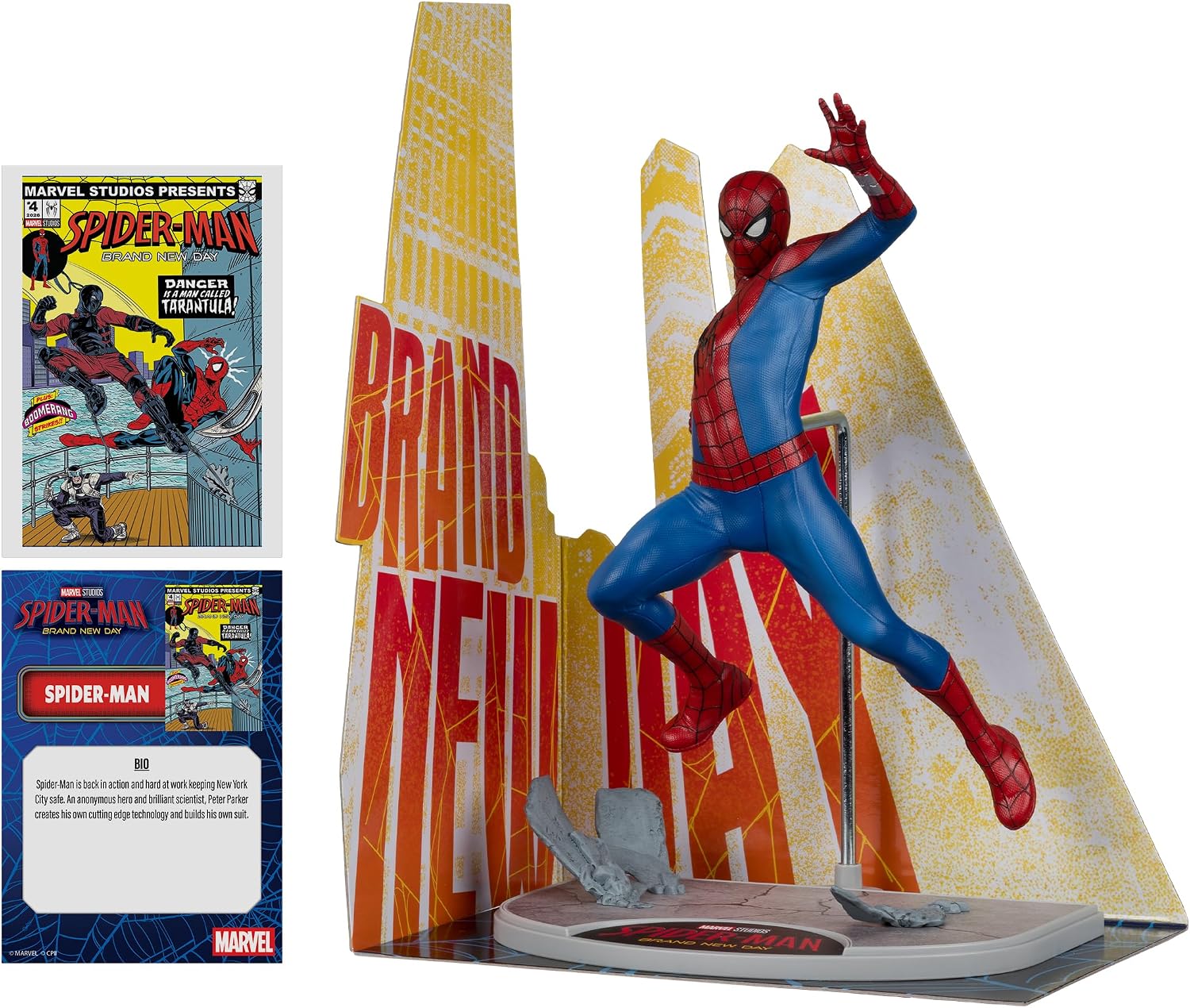FIGURA DE ACCIÓN MCFARLANE TOYS MARVEL STUDIOS SPIDER-MAN BRAND NEW DAY ESCALA 1:6 - 2