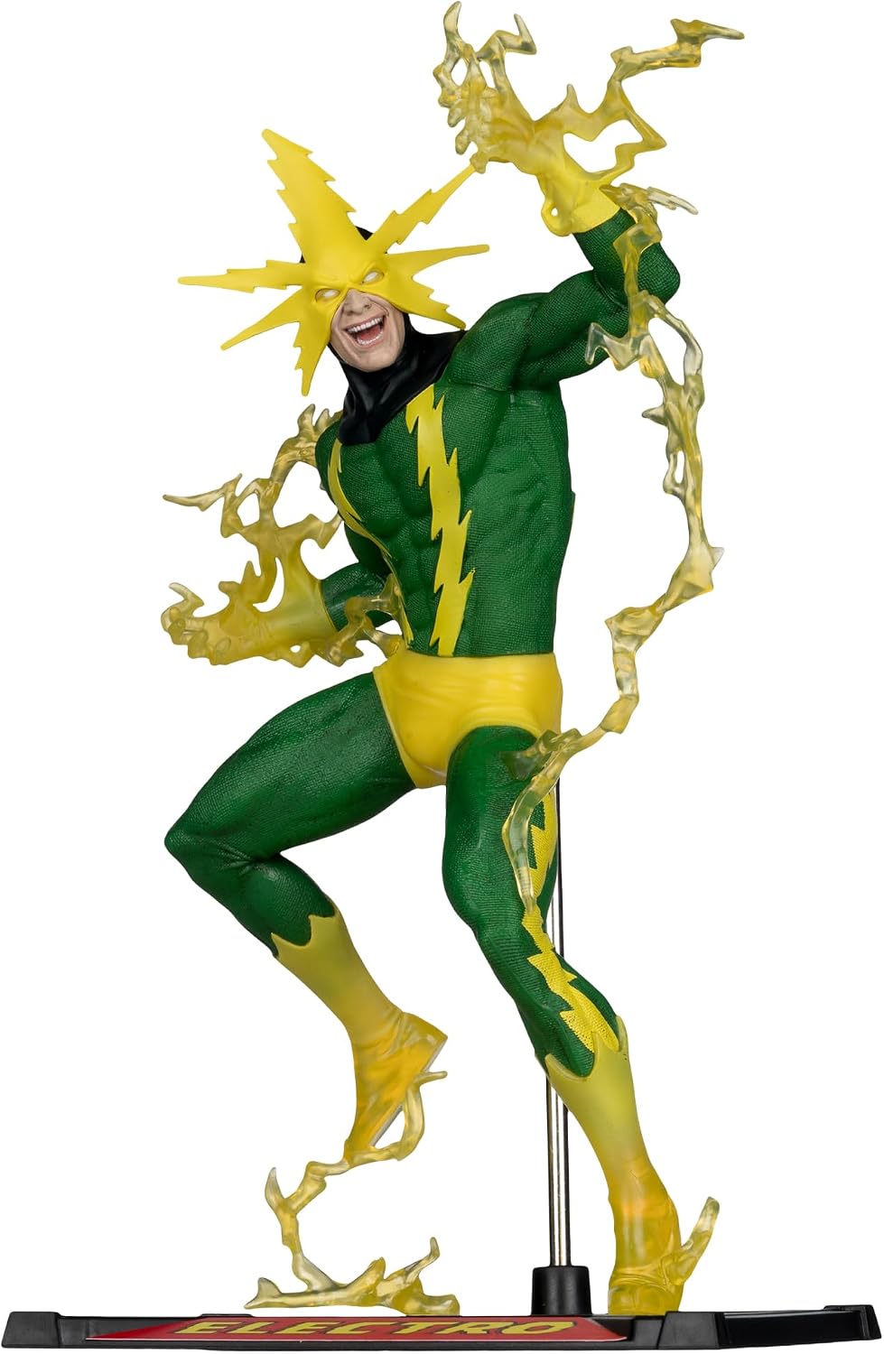 FIGURA DE ACCIÓN MCFARLANE TOYS MARVEL ELECTRO ESCALA 1:10 JOE FIXIT #5 - 3