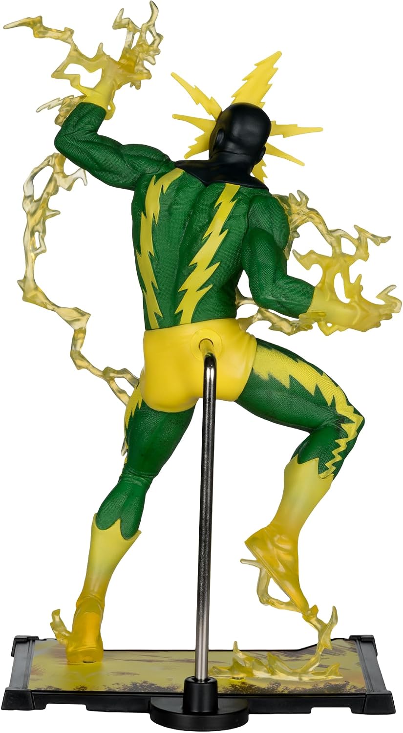 FIGURA DE ACCIÓN MCFARLANE TOYS MARVEL ELECTRO ESCALA 1:10 JOE FIXIT #5 - 4
