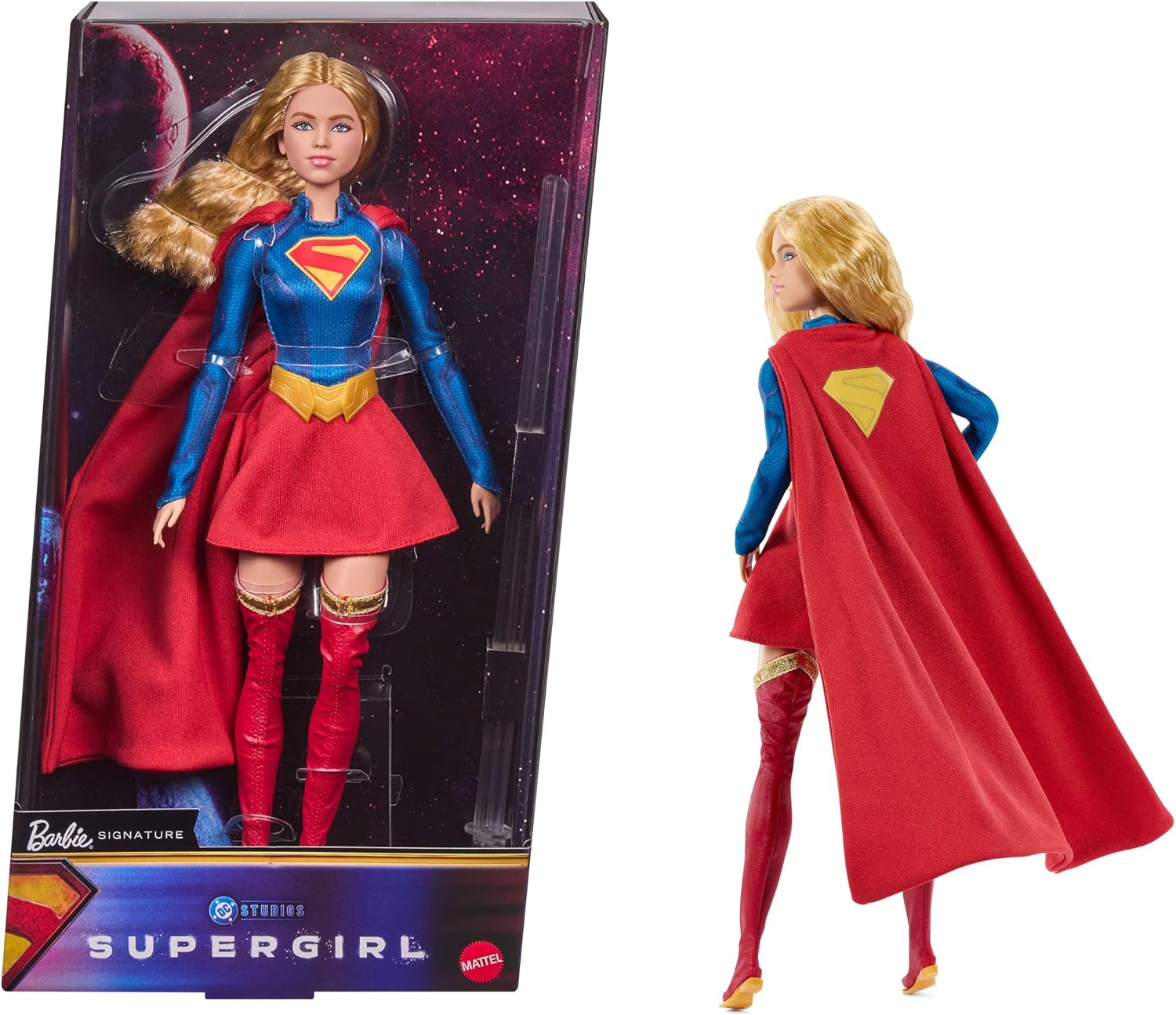 MUÑECA BARBIE SIGNATURE DC SUPERGIRL FASHION DOLL - 1