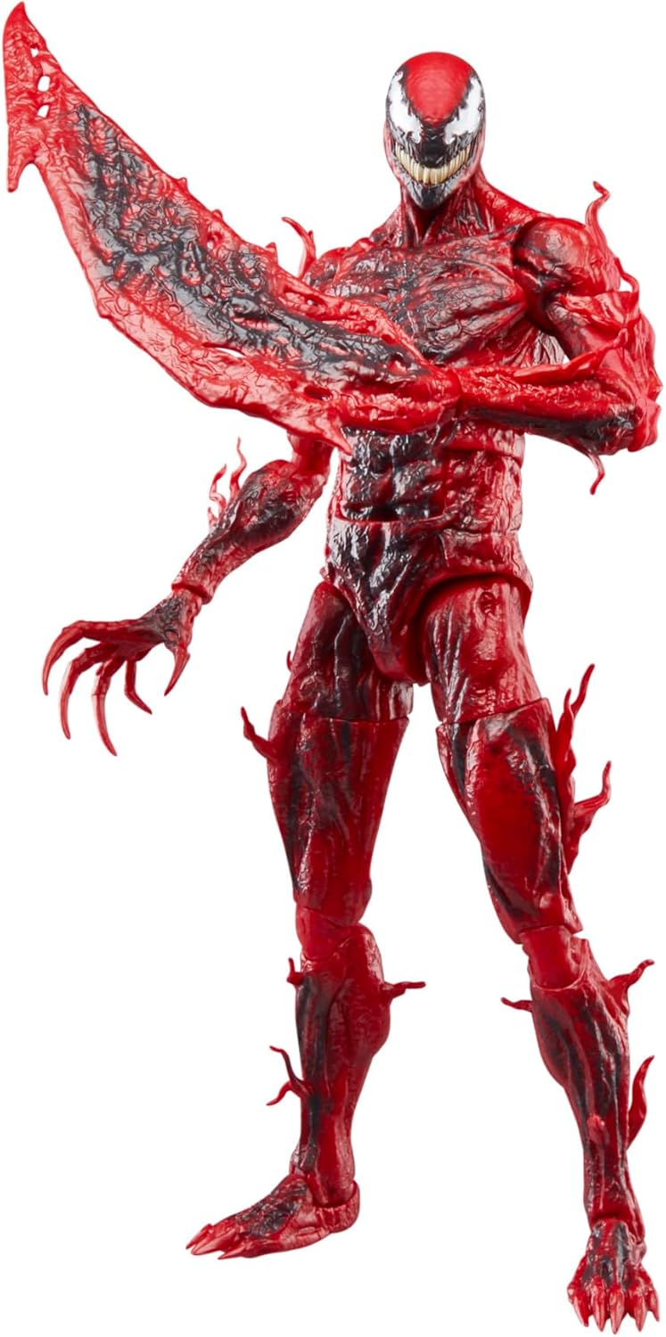 FIGURA DE ACCIÓN MARVEL LEGENDS CARNAGE VENOM LET THERE BE CARNAGE 6 PULGADAS - 4