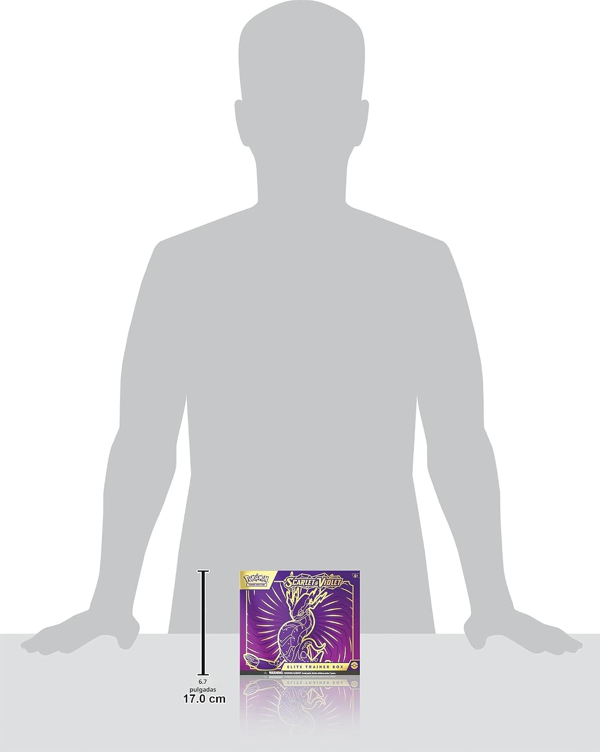POKÉMON TCG SCARLET AND VIOLET ELITE TRAINER BOX MIRAIDON PURPLE - 5