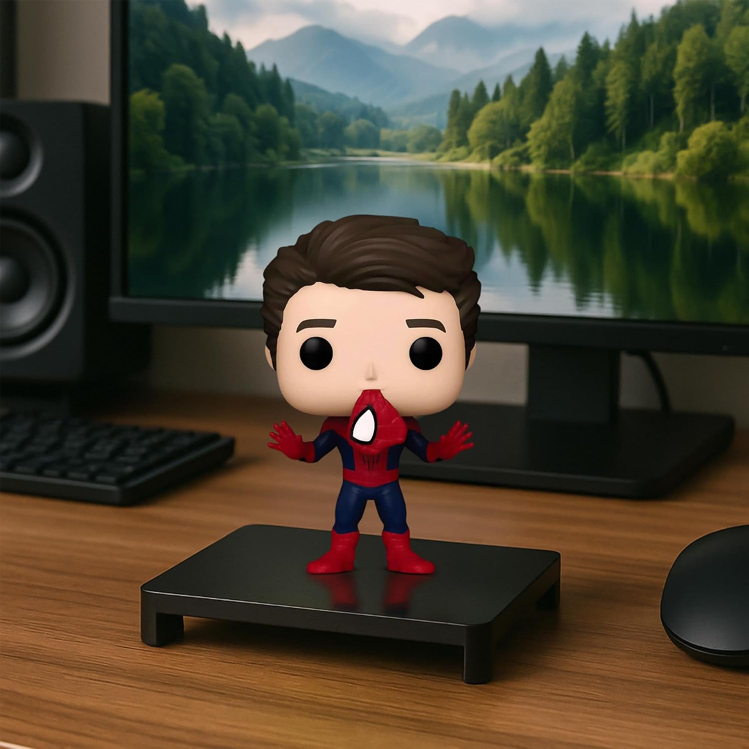 FIGURA FUNKO POP MARVEL SPIDER-MAN NO WAY HOME THE AMAZING SPIDER-MAN DESENMASCARADO - 2