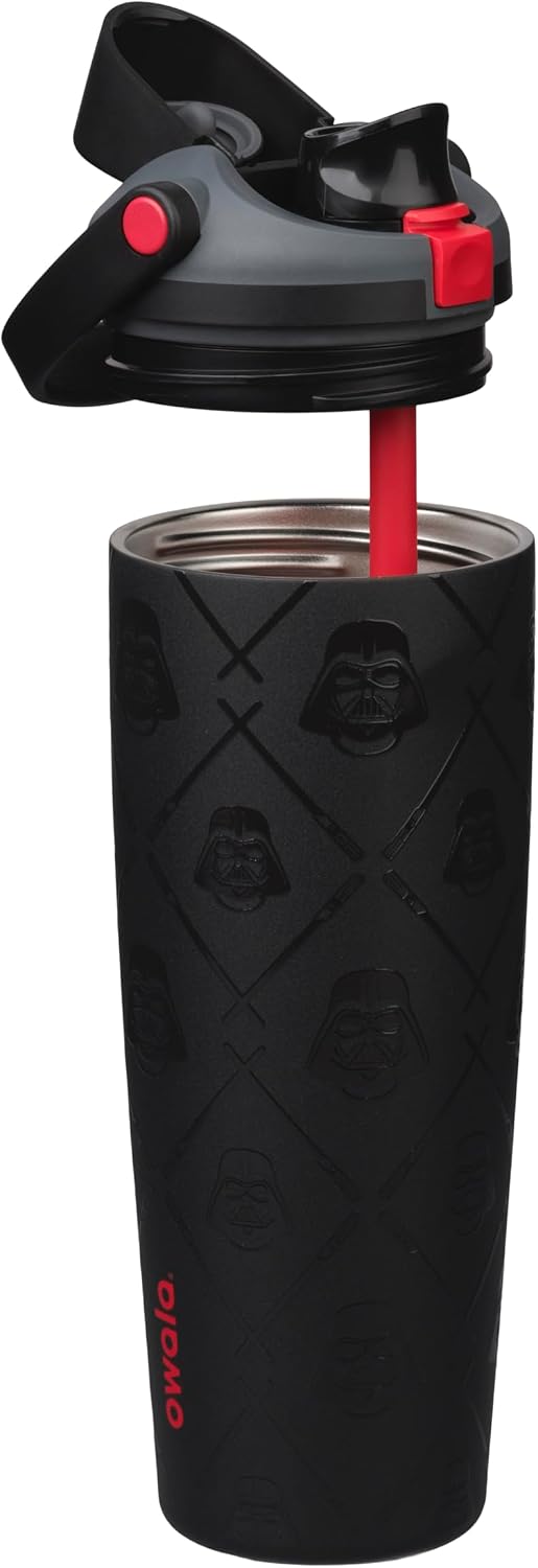 BOTELLA DE AGUA OWALA FREESIP SWAY STAR WARS DARTH VADER 30 OZ ACERO INOXIDABLE - 2