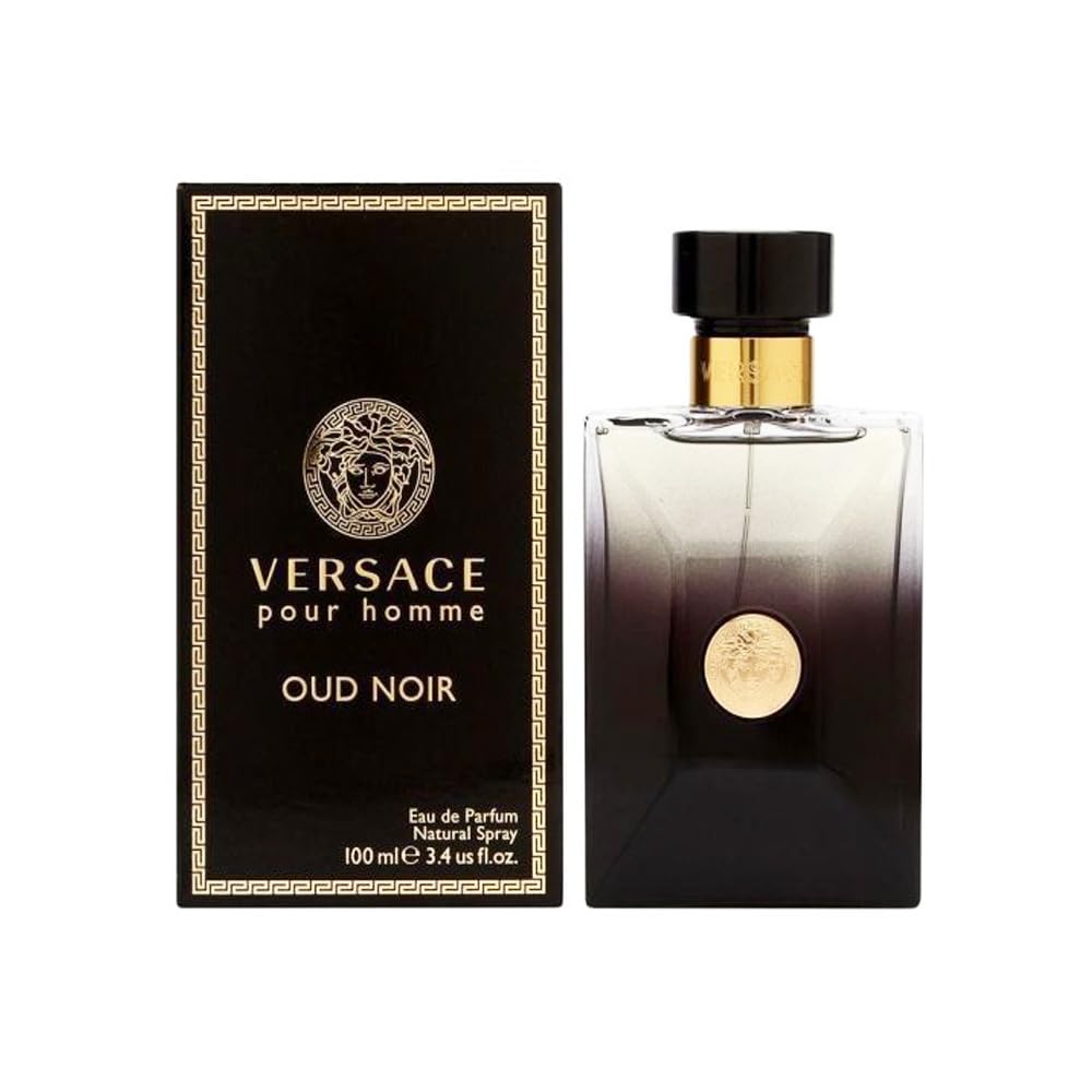 PERFUME VERSACE POUR HOMME OUD NOIR EAU DE PARFUM 3.4 OZ - 1