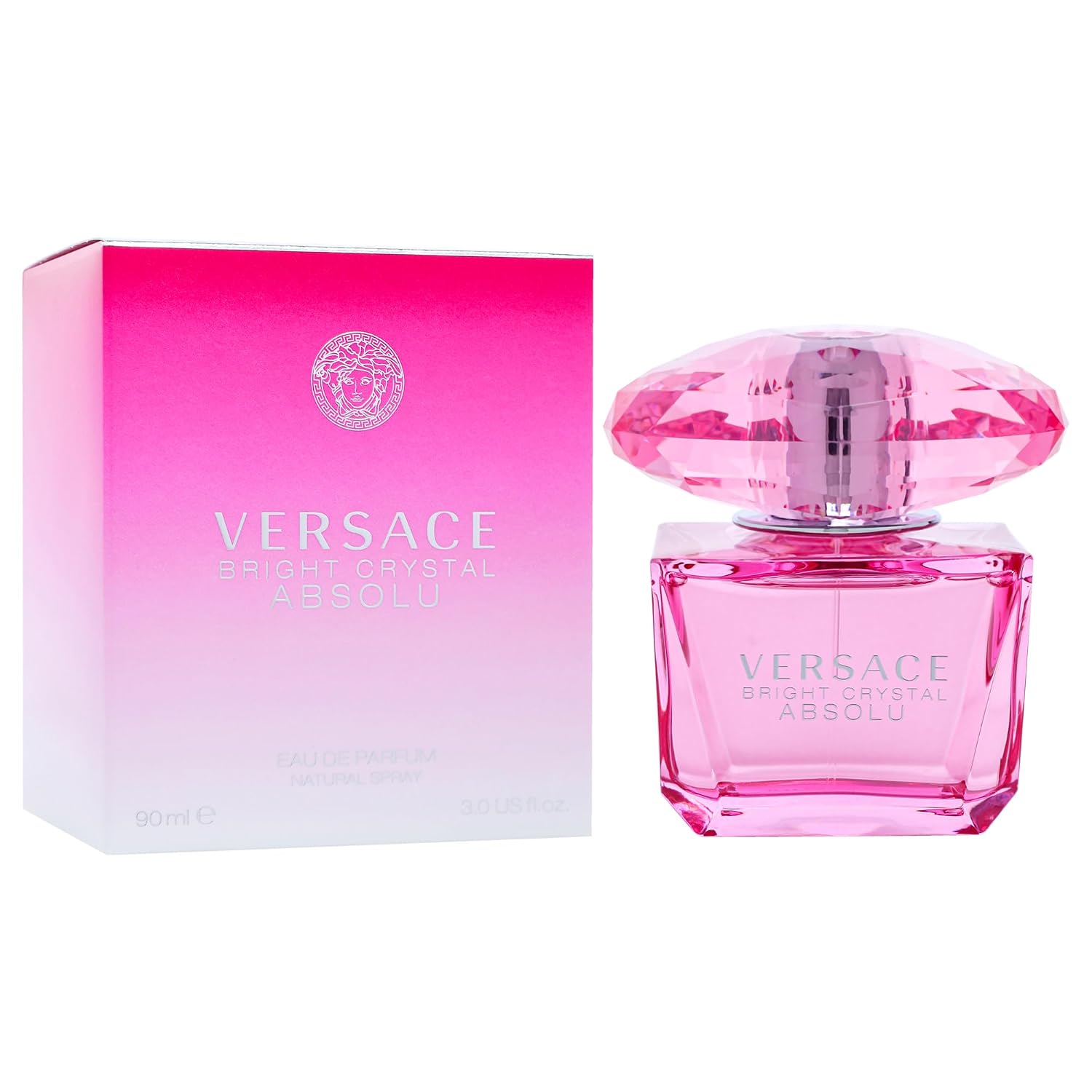 PERFUME VERSACE BRIGHT CRYSTAL ABSOLU FOR WOMEN EAU DE PARFUM 90ML - 3