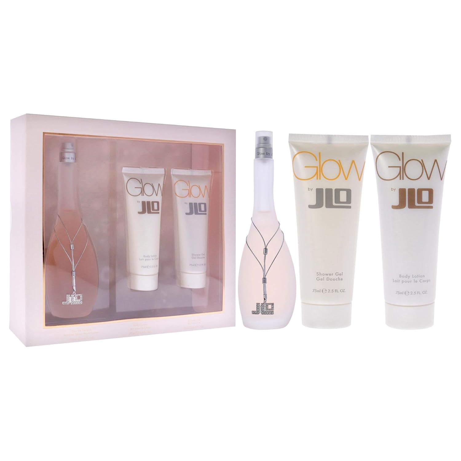 SET DE FRAGANCIAS JENNIFER LOPEZ GLOW 3 PIEZAS - 3