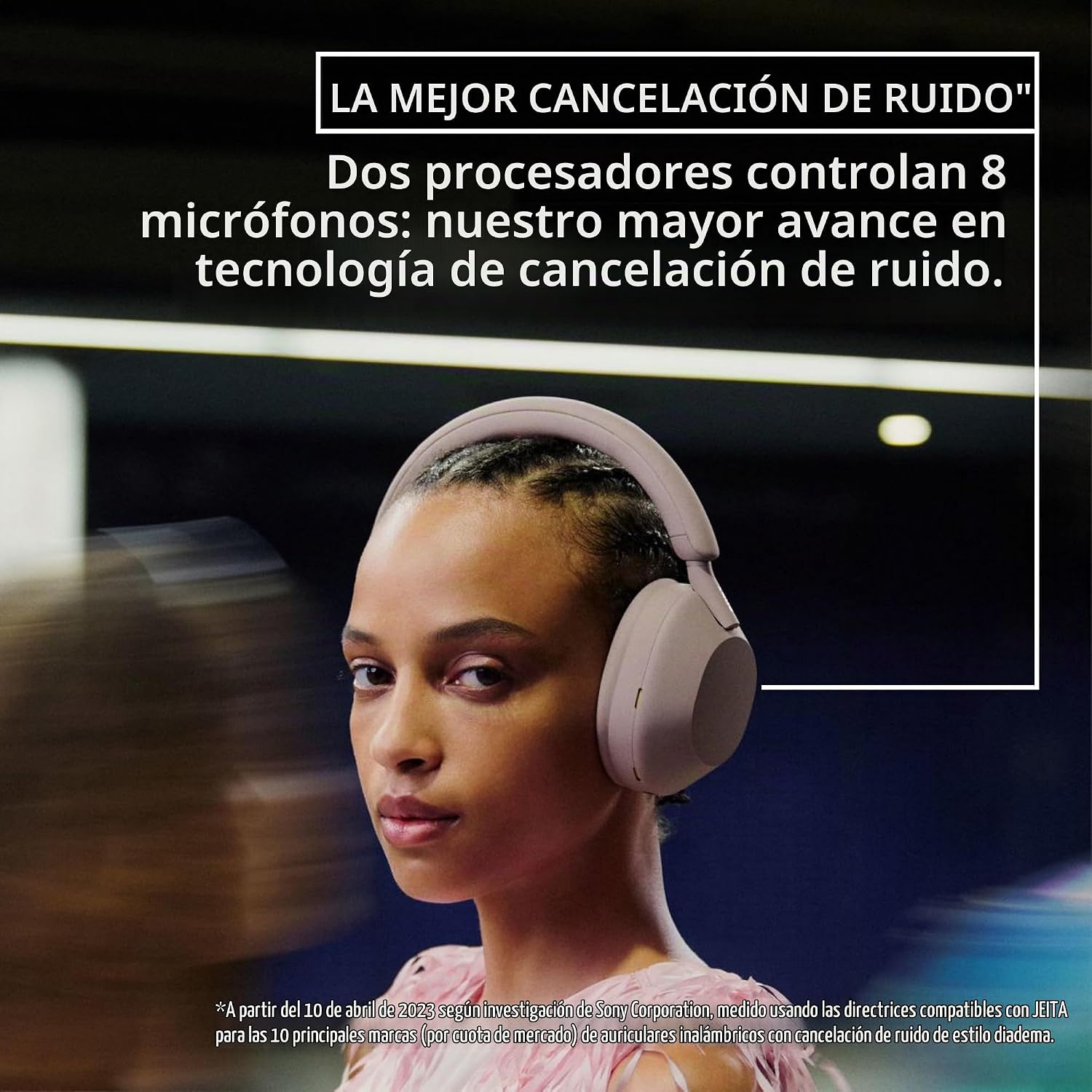AUDÍFONOS SONY WH-1000XM5 OVER-EAR CANCELACIÓN DE RUIDO INALÁMBRICOS NEGRO - 3