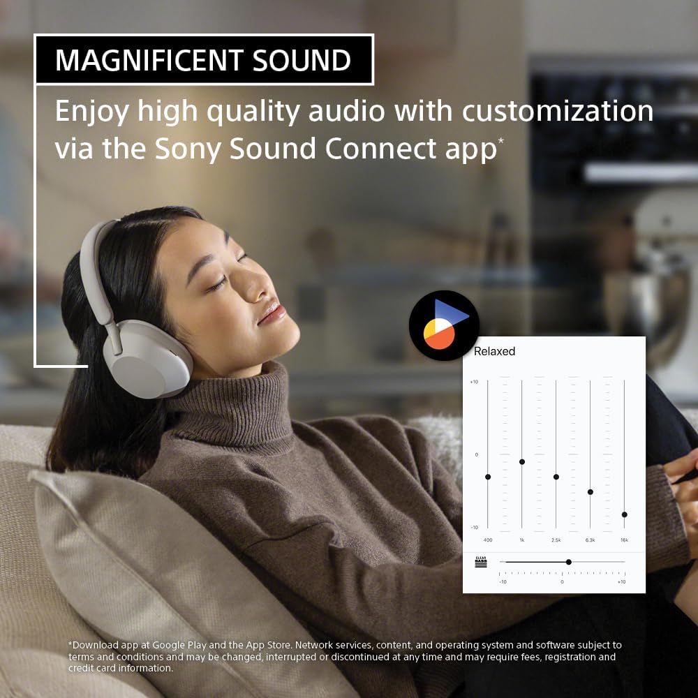 AUDÍFONOS SONY WH-1000XM5 OVER-EAR CANCELACIÓN DE RUIDO INALÁMBRICOS NEGRO - 4