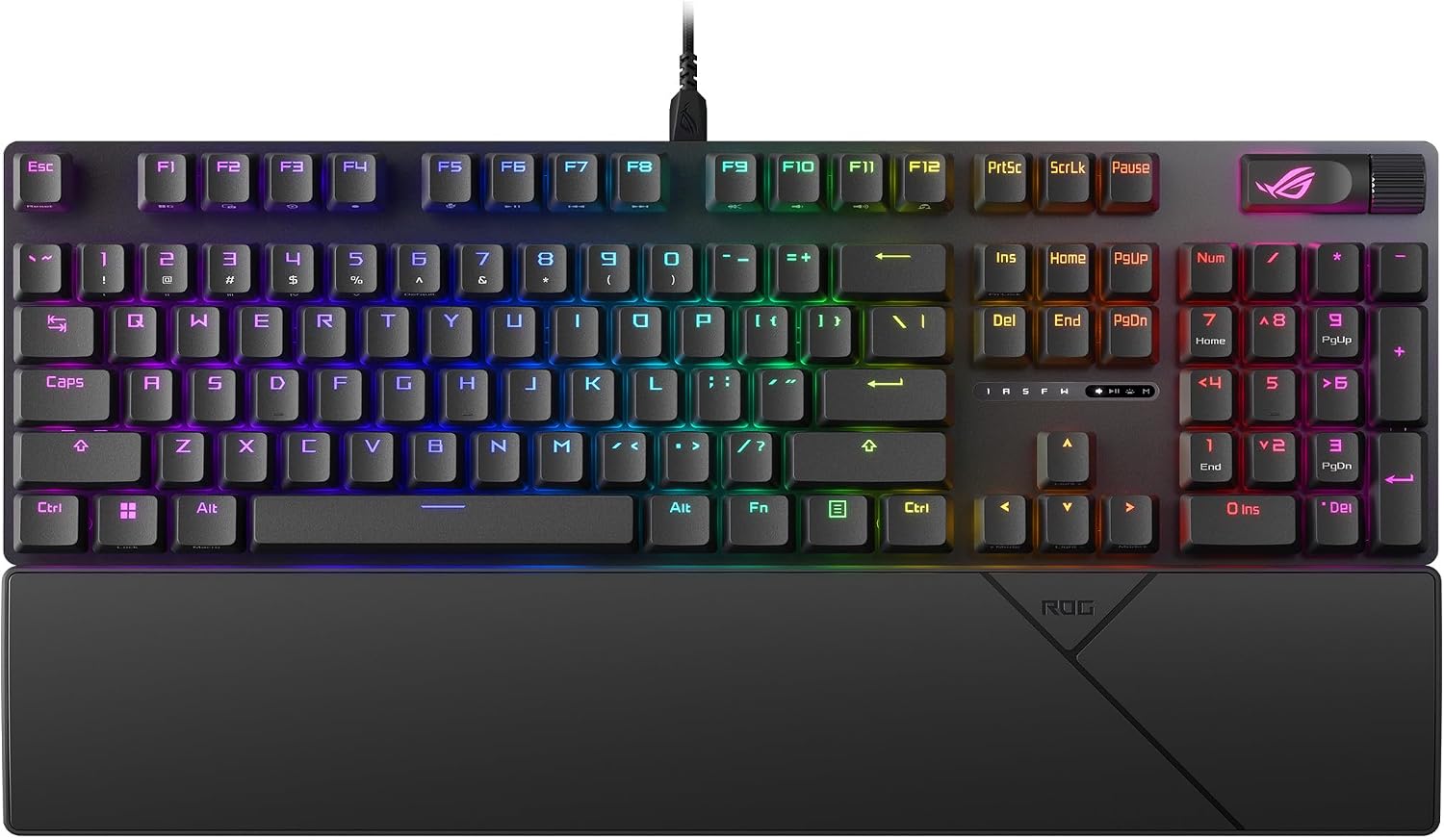 TECLADO MECÁNICO ASUS ROG STRIX SCOPE II X USB FULL-SIZE NEGRO - 1