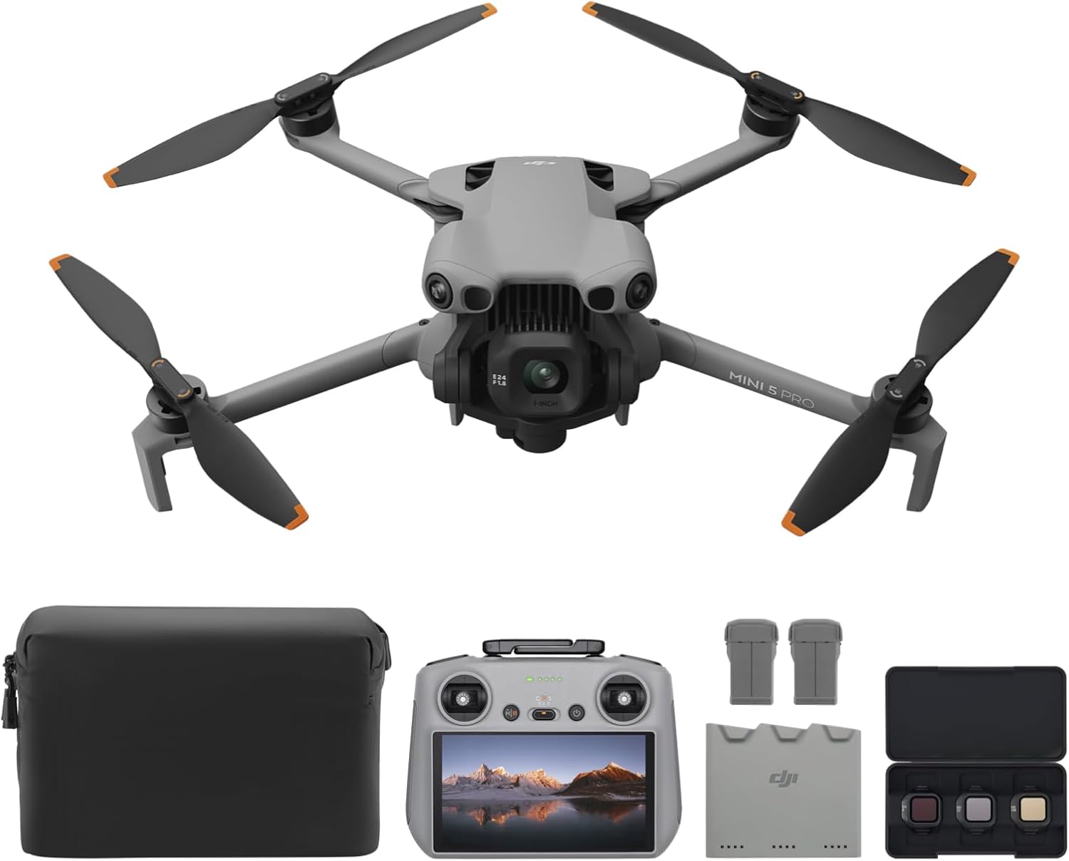 DRONE DJI MINI 5 PRO FLY MORE COMBO CON CONTROL REMOTO DJI RC 2 Y CÁMARA CMOS 1 PULGADA - 1