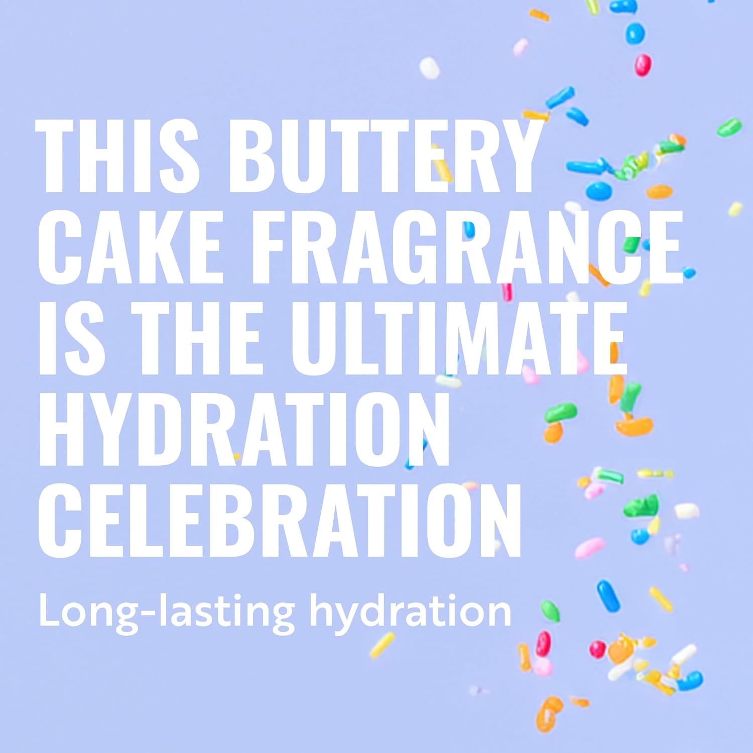 LOCIÓN CORPORAL JERGENS SHEA FUSION CONFETTI CAKE 14 FL OZ - 3