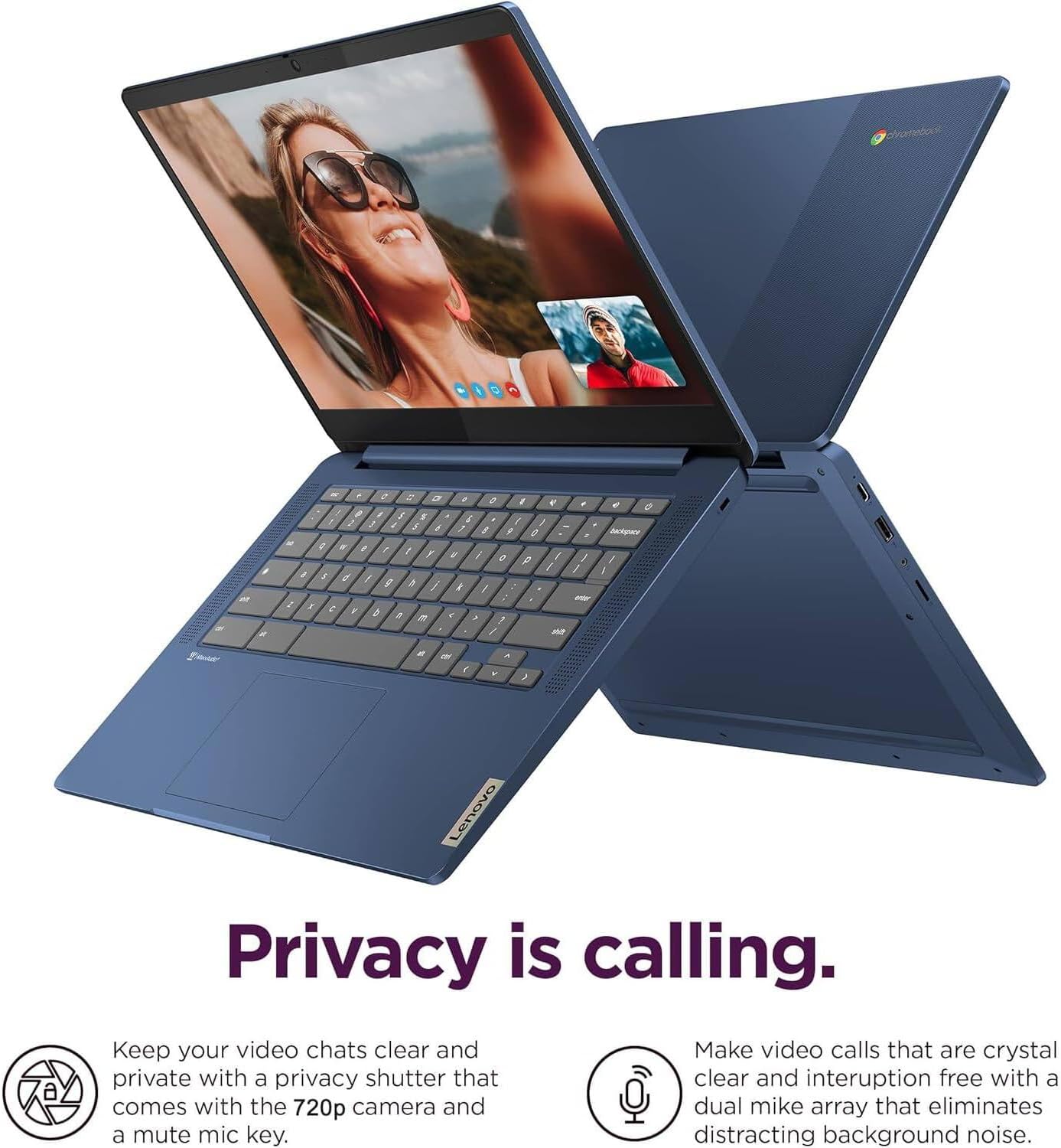 LENOVO CHROMEBOOK 14' TOUCHSCREEN MEDIATEK KOMPANIO 520 AZUL ABYSS - 5