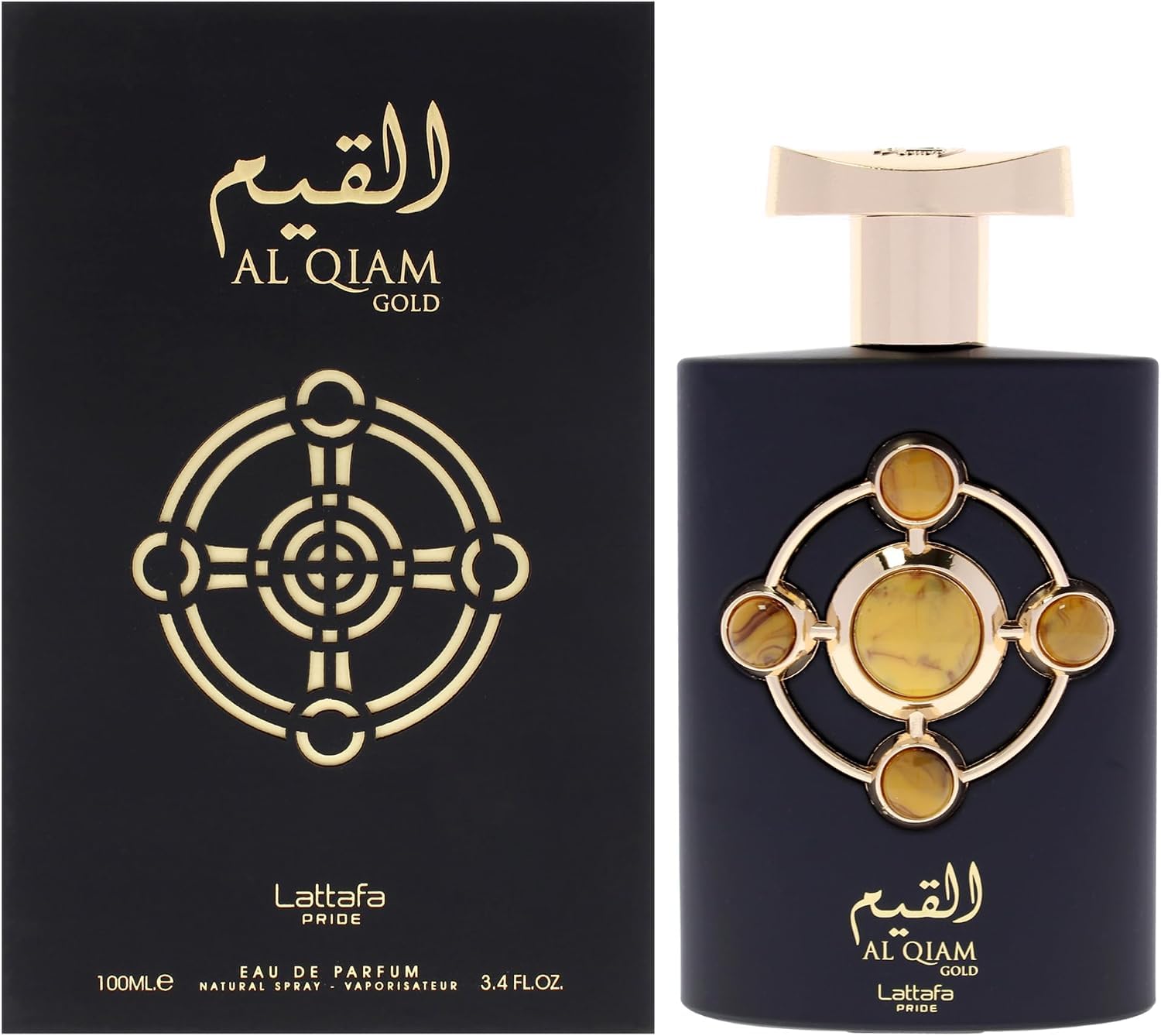 PERFUME LATTAFA AL QIAM GOLD EAU DE PARFUM UNISEX 100ML - 1