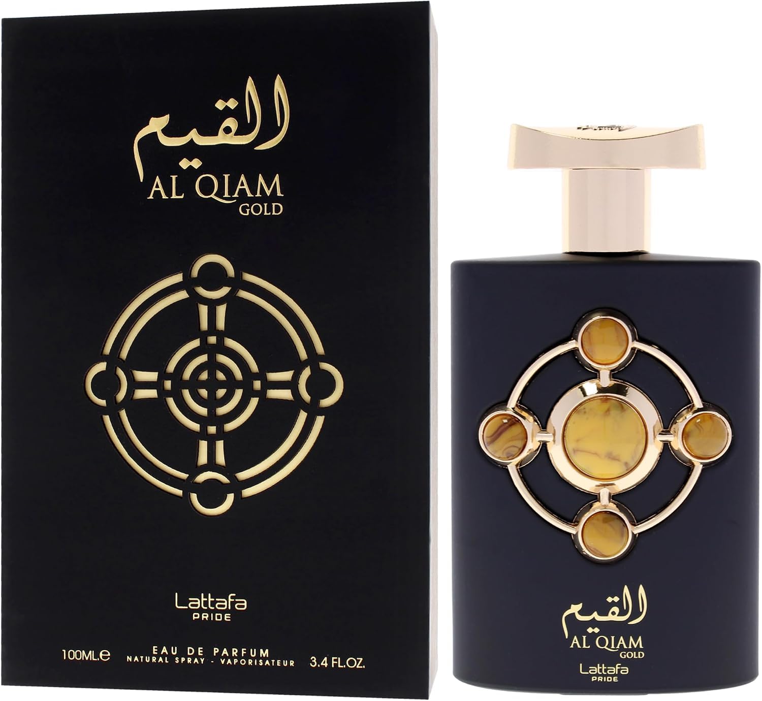 PERFUME LATTAFA AL QIAM GOLD EAU DE PARFUM UNISEX 100ML - 4