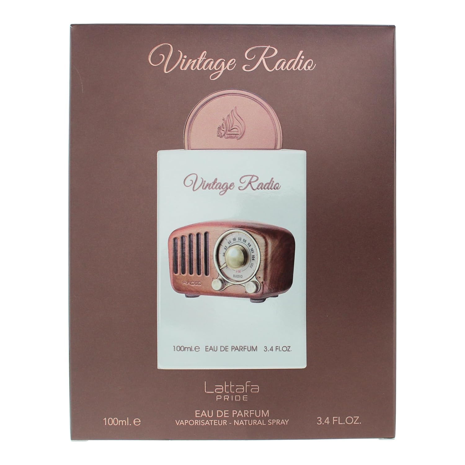 PERFUME LATTAFA PRIDE VINTAGE RADIO EAU DE PARFUM UNISEX 100 ML - 4