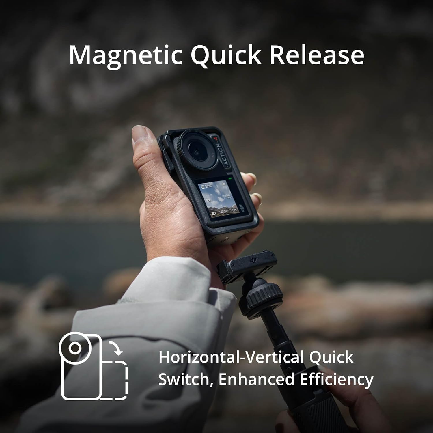 CÁMARA DE ACCIÓN DJI OSMO ACTION 4 STANDARD COMBO WATERPROOF 4K - 3