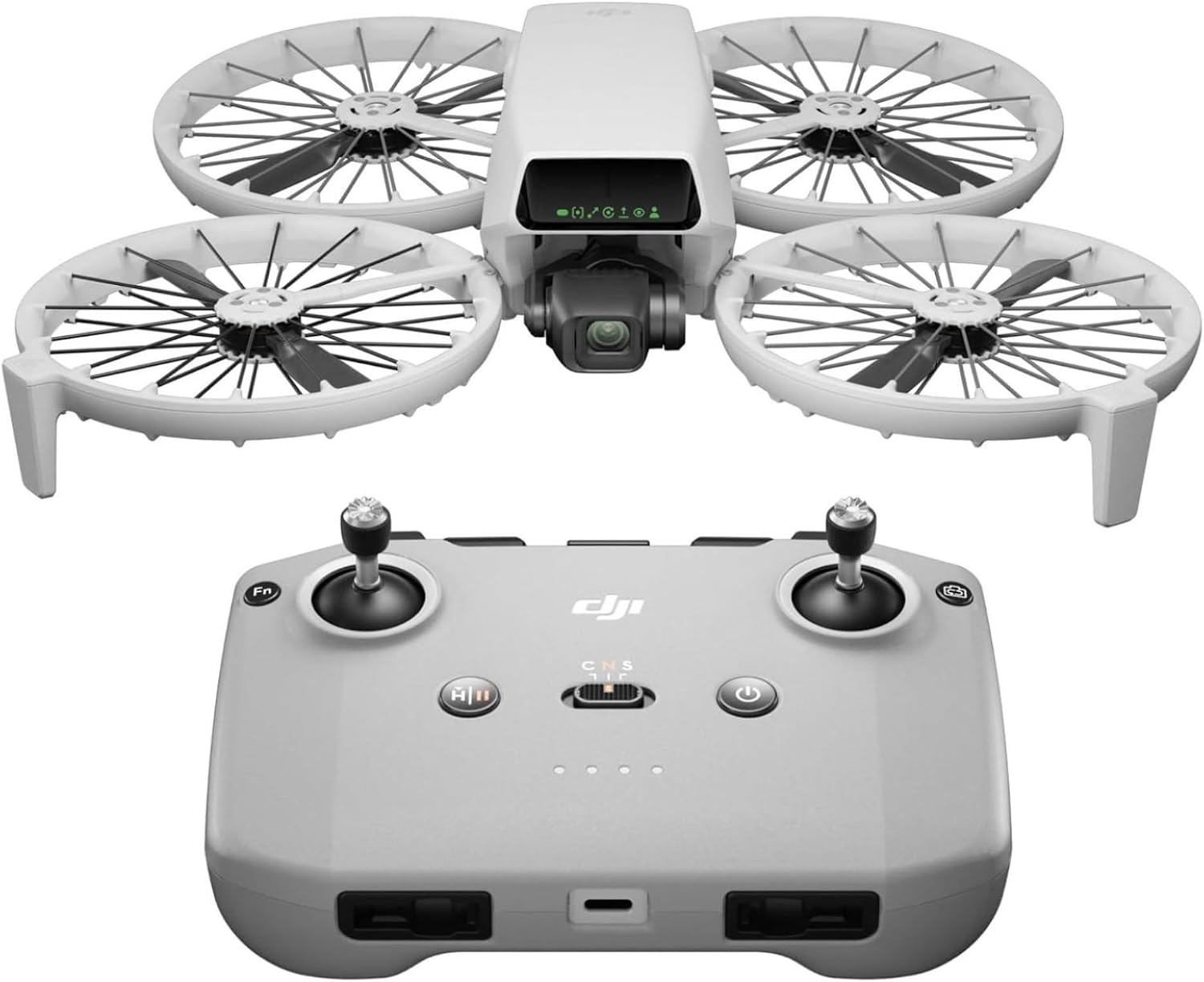 DRONE DJI FLIP RC-N3 CON CÁMARA 4K UHD Y ESTABILIZADOR DE 3 EJES - 1