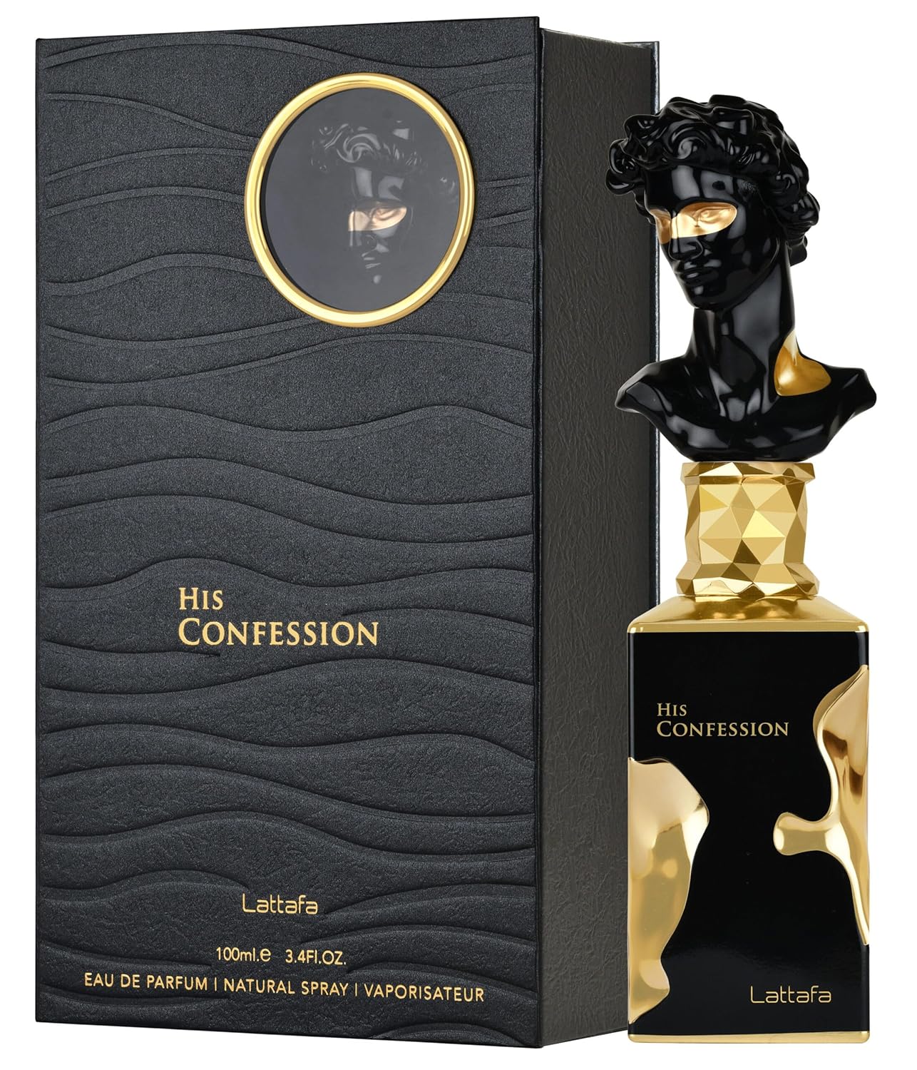 PERFUME LATTAFA HIS CONFESSION EAU DE PARFUM PARA HOMBRE 100 ML - 2