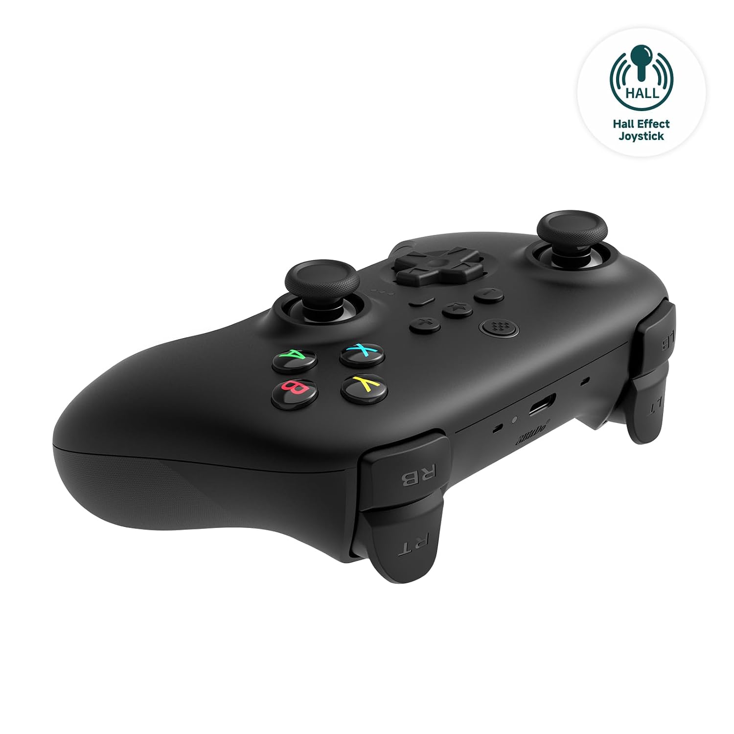 CONTROL GAMER 8BITDO ULTIMATE 2.4G WIRELESS CON JOYSTICK HALL EFFECT NEGRO - 3