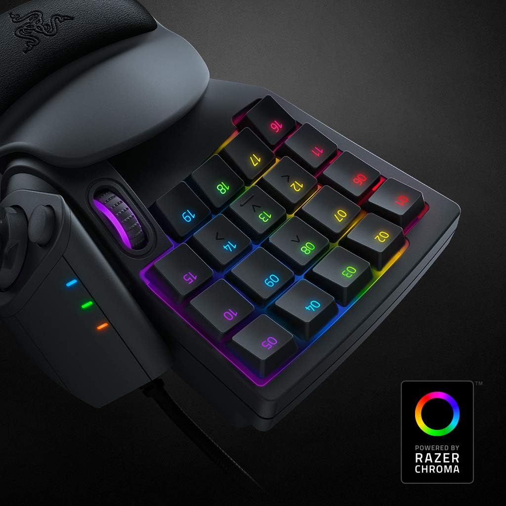 RAZER TARTARUS V2 KEYPAD GAMING ZURDO 32 TECLAS PROGRAMABLES NEGRO - 4