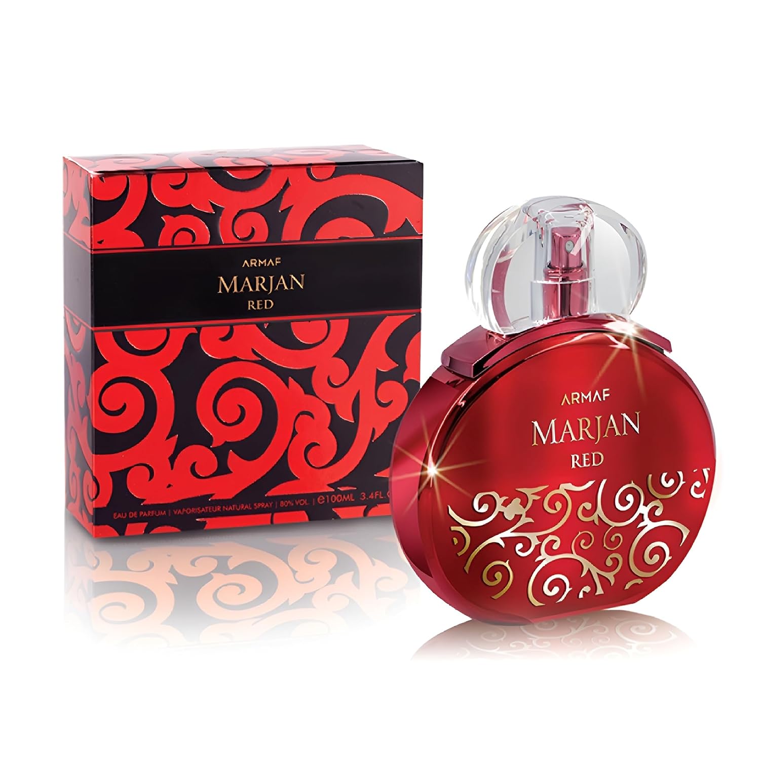 PERFUME ARMAF MARJAN RED FOR WOMEN EAU DE PARFUM 3.4 OZ - 2