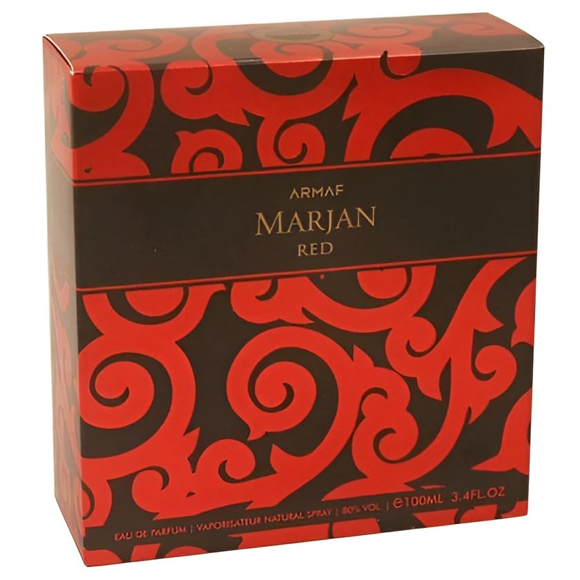 PERFUME ARMAF MARJAN RED FOR WOMEN EAU DE PARFUM 3.4 OZ - 3