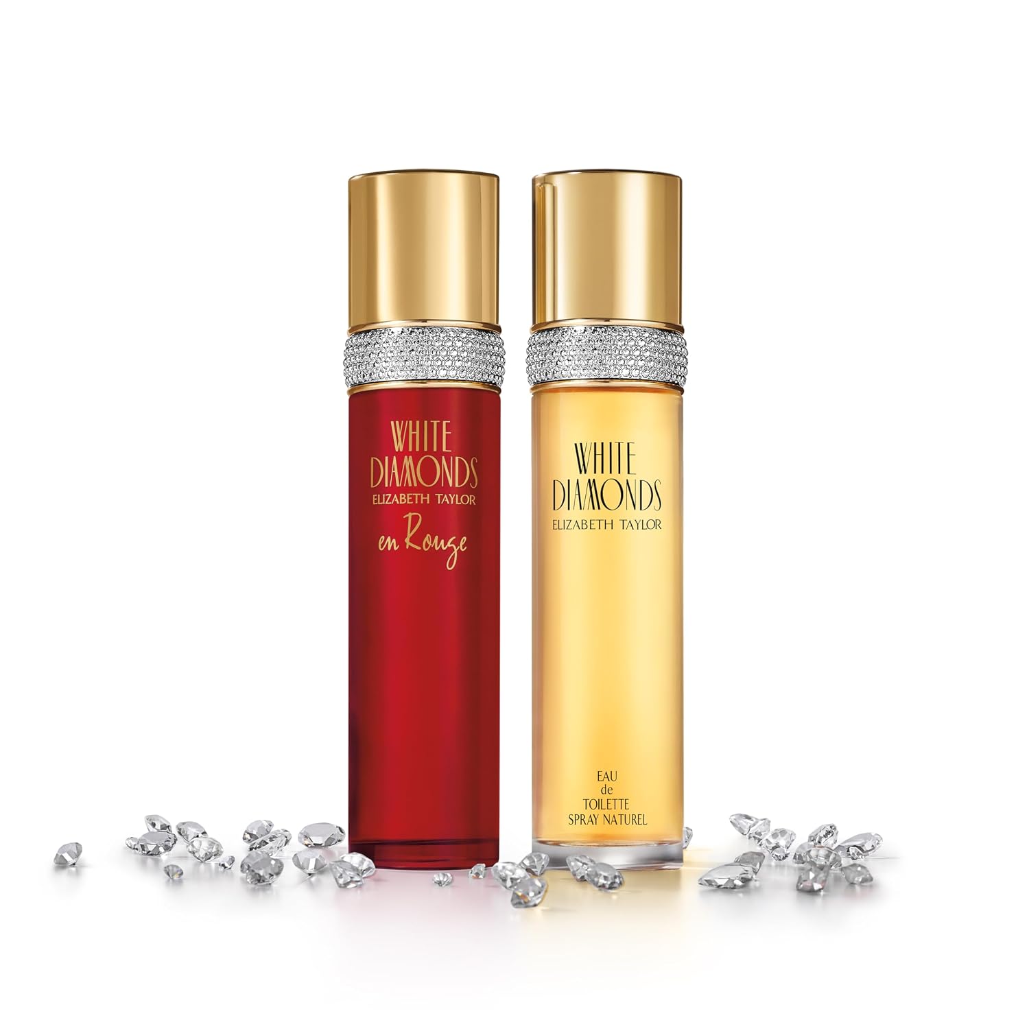 PERFUME ELIZABETH TAYLOR WHITE DIAMONDS EN ROGUE EAU DE PARFUM 3.3 FL OZ - 3