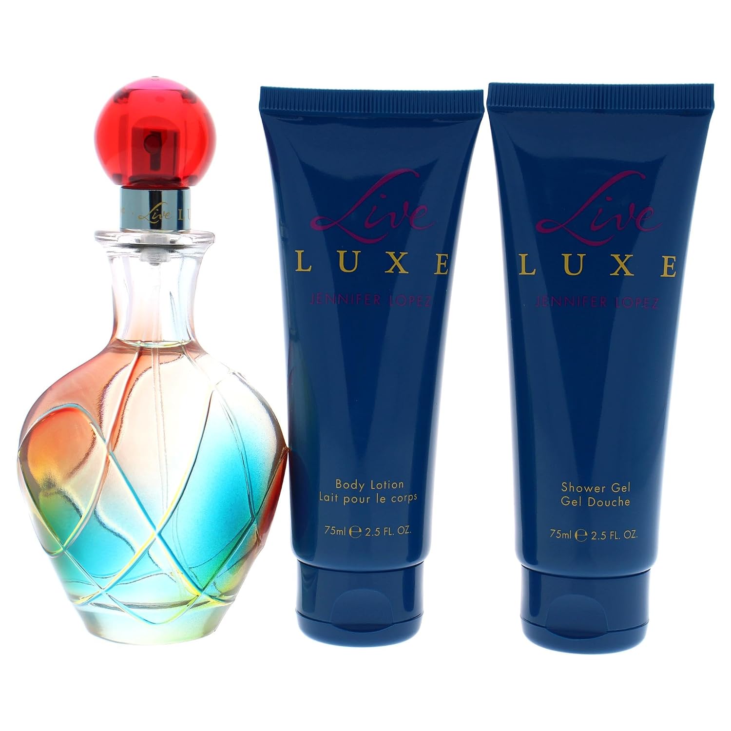 SET DE FRAGANCIAS JENNIFER LOPEZ LIVE LUXE PARA MUJER 3 PIEZAS - 2