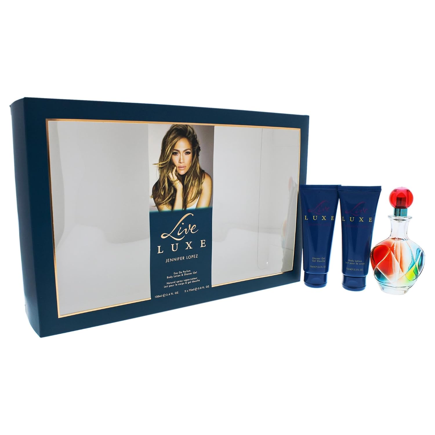 SET DE FRAGANCIAS JENNIFER LOPEZ LIVE LUXE PARA MUJER 3 PIEZAS - 3