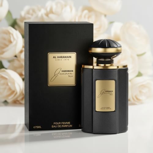 PERFUME AL HARAMAIN JUNOON NOIR EDP 75 ML MUJER - 3