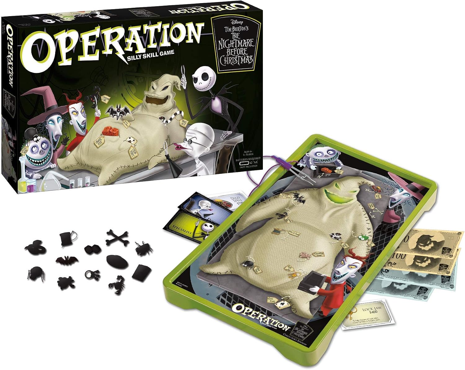 JUEGO DE MESA OPERATION: DISNEY THE NIGHTMARE BEFORE CHRISTMAS - 2