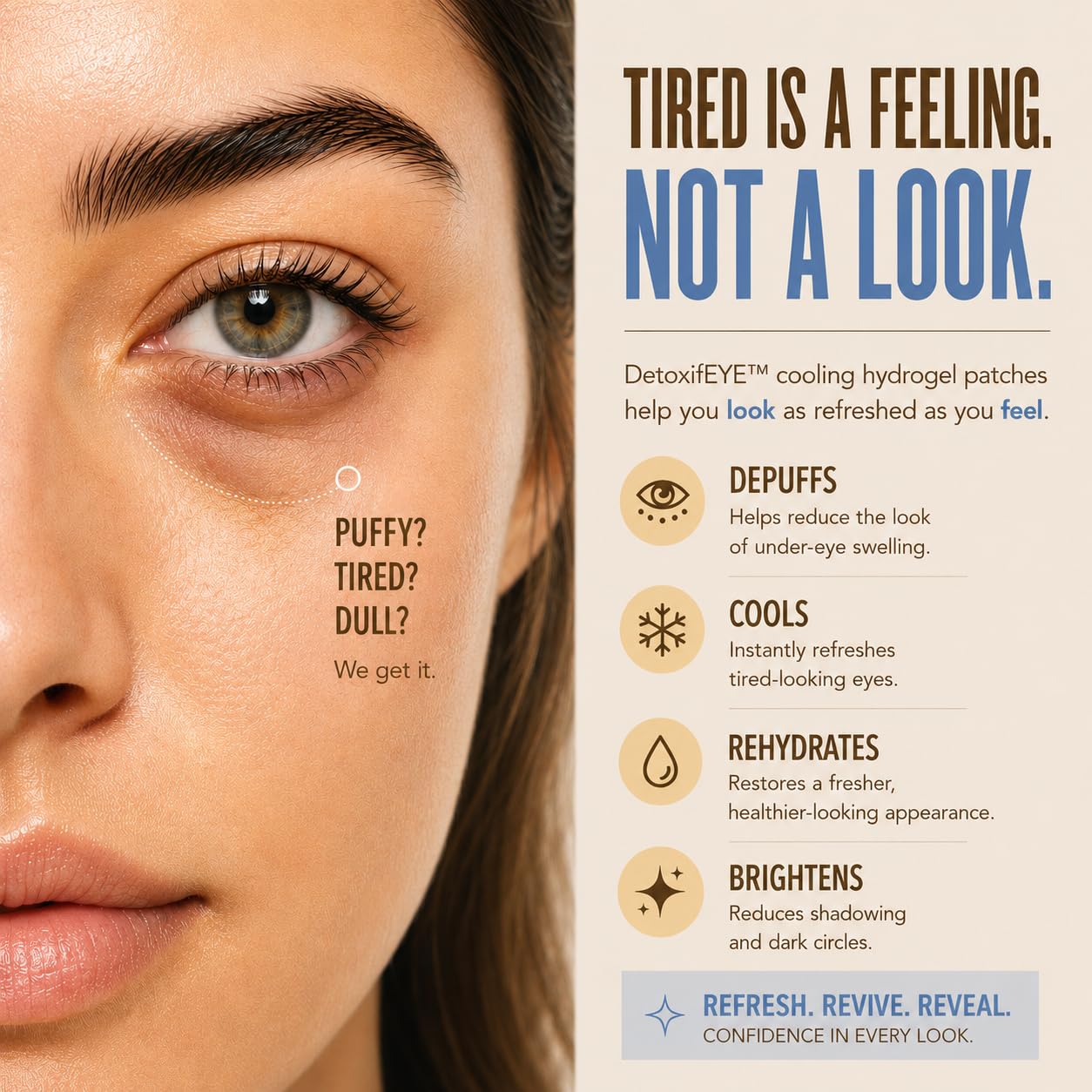 PARCHES HIDROGEL PIXI DETOXIFEYE DESINFLAMANTES PARA OJOS CON PEPINO Y CAFEÍNA 60 UNIDADES - 4
