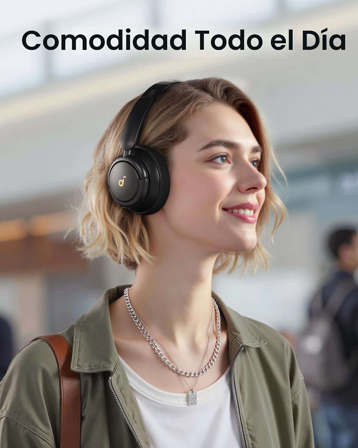 AUDÍFONOS SOUNDCORE BY ANKER Q30 HYBRID ACTIVE NOISE CANCELLING NEGRO - 5