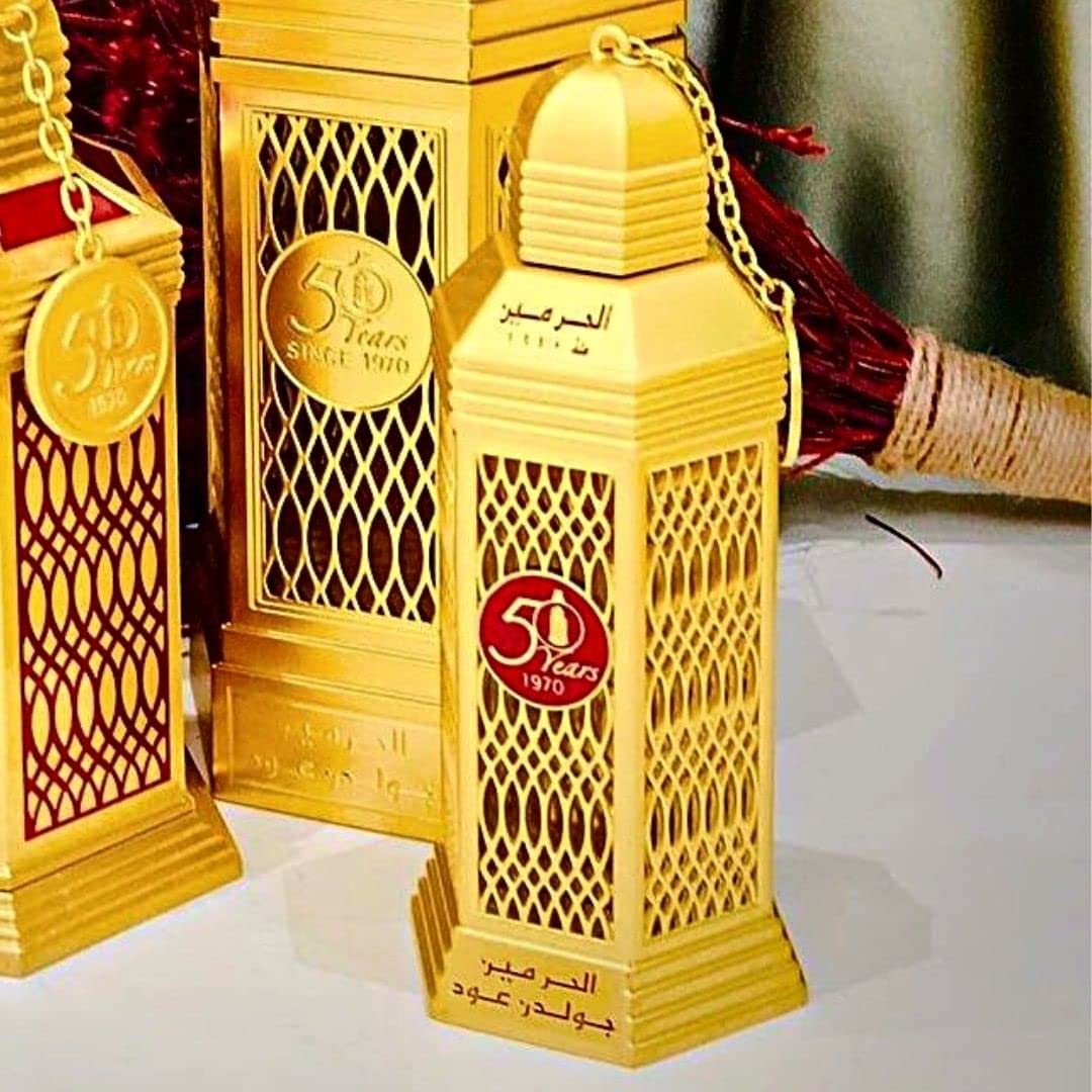 PERFUME AL HARAMAIN GOLDEN OUD UNISEX 3.4 OZ EDP SPRAY - 3