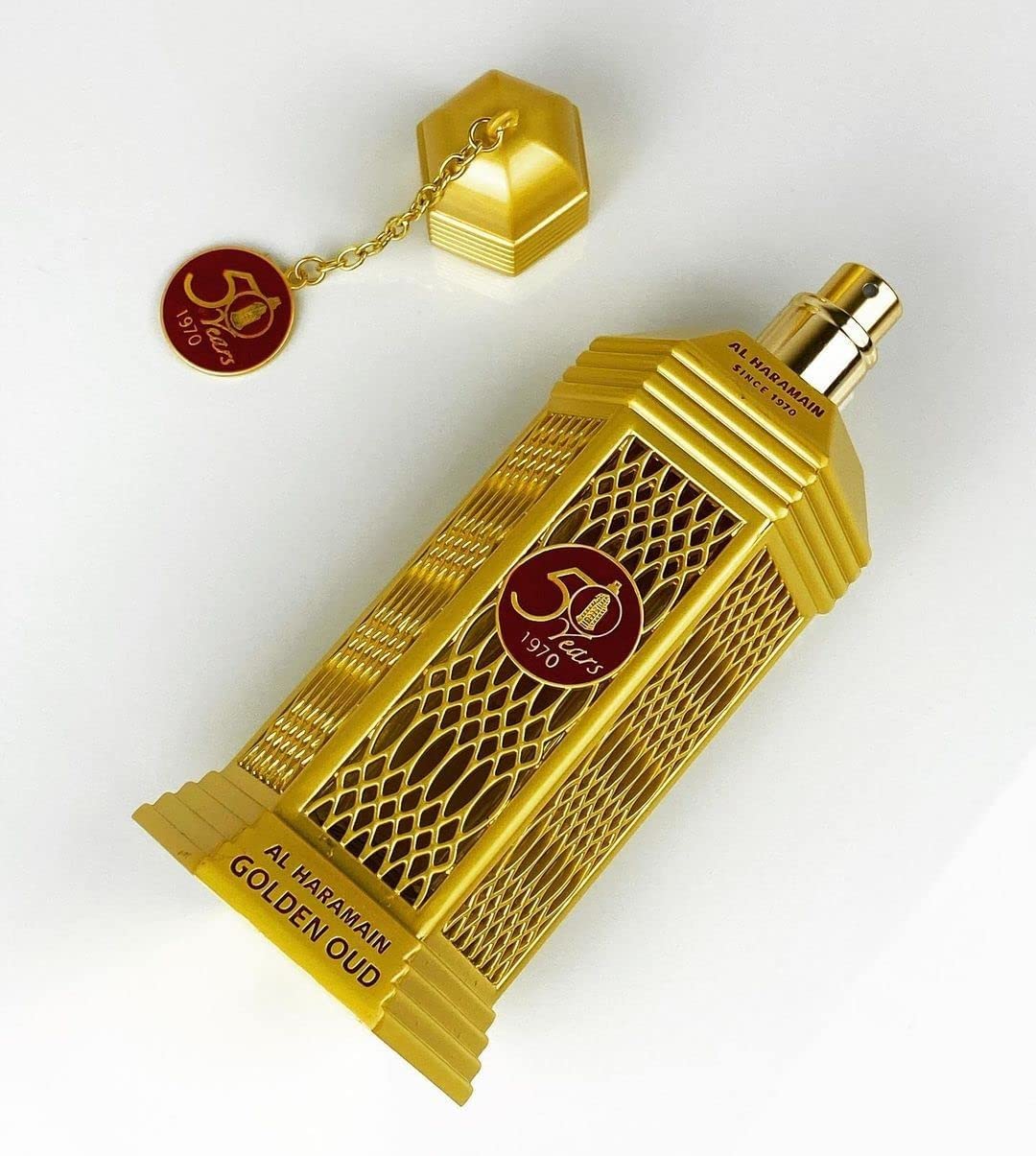 PERFUME AL HARAMAIN GOLDEN OUD UNISEX 3.4 OZ EDP SPRAY - 5