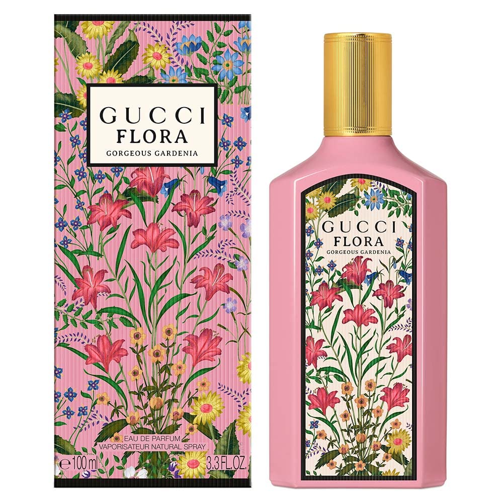 PERFUME GUCCI FLORA GORGEOUS GARDENIA EAU DE PARFUM 3.3 OZ - 3