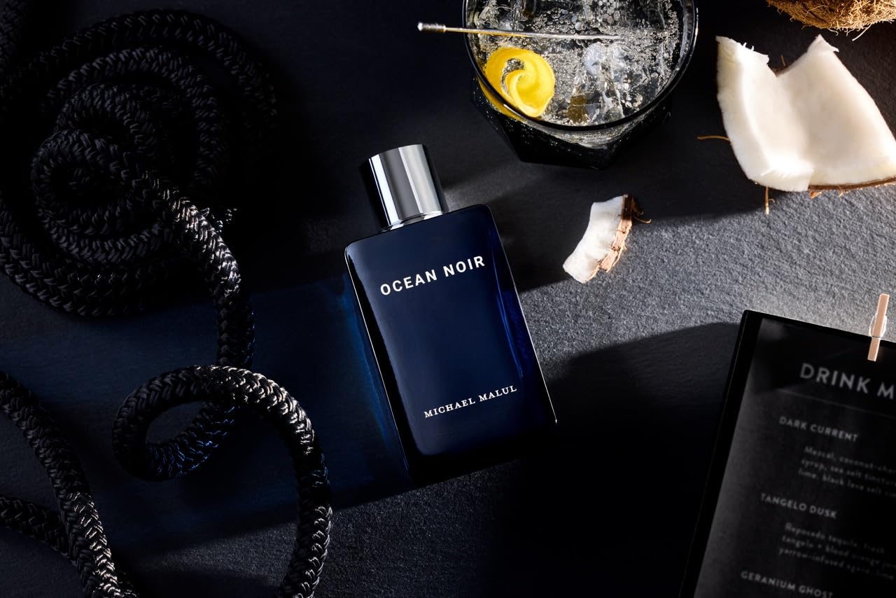 PERFUME MICHAEL MALUL OCEAN NOIR EAU DE PARFUM PARA HOMBRE 100ML - 5