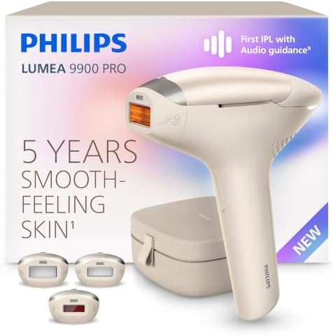 DEPILADORA IPL PHILIPS LUMEA 9900 PRO BRC332/03 CON GUIA DE AUDIO Y 3 ACCESORIOS - 1
