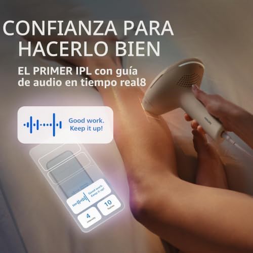 DEPILADORA IPL PHILIPS LUMEA 9900 PRO BRC332/03 CON GUIA DE AUDIO Y 3 ACCESORIOS - 3