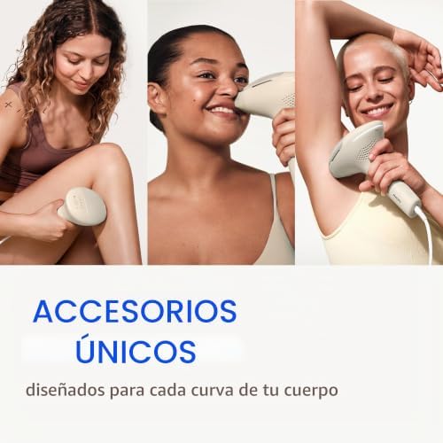 DEPILADORA IPL PHILIPS LUMEA 9900 PRO BRC332/03 CON GUIA DE AUDIO Y 3 ACCESORIOS - 5